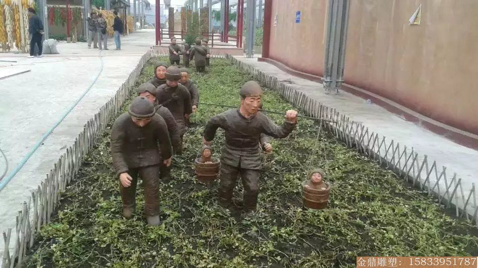 玻璃鋼人物雕塑 景觀雕塑