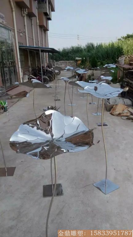 不銹鋼景觀荷花