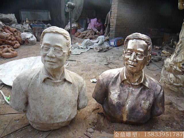 廠家制作黃銅鑄造 人物胸像 廣場景觀雕塑制作 